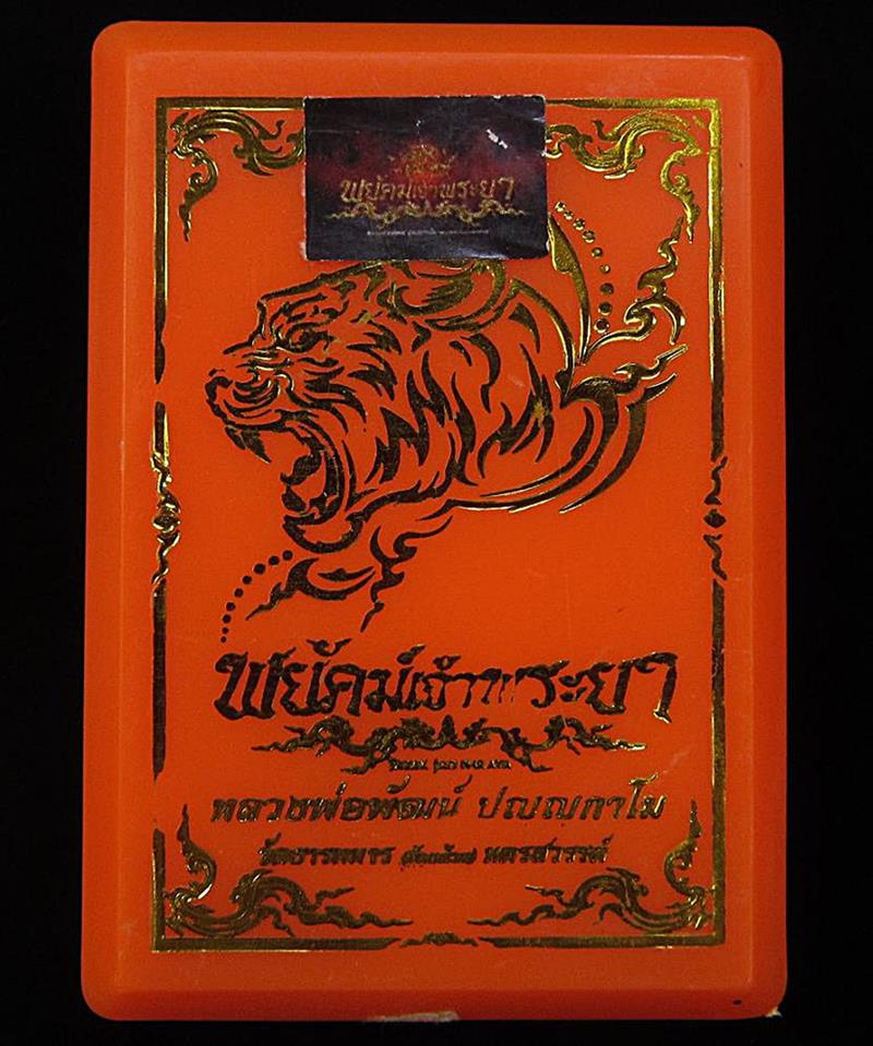 เหรียญพยัคฆ์เจ้าพระยา หลวงพ่อพัฒน์ วัดห้วยด้วน  ปี2563 (G28) - 3