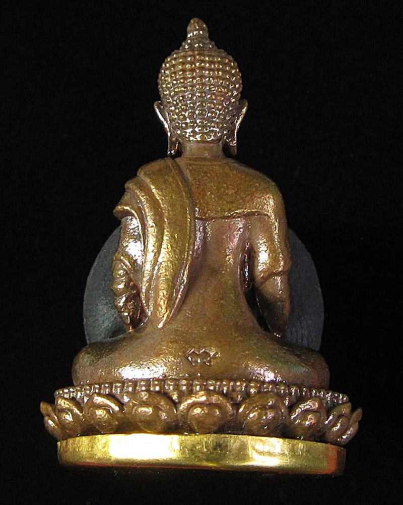 พระกริ่งแสงอริยทรัพย์หลวงปู่แสง จนฺทวํโส วัดโพธิ์ชัย (G29) - 2