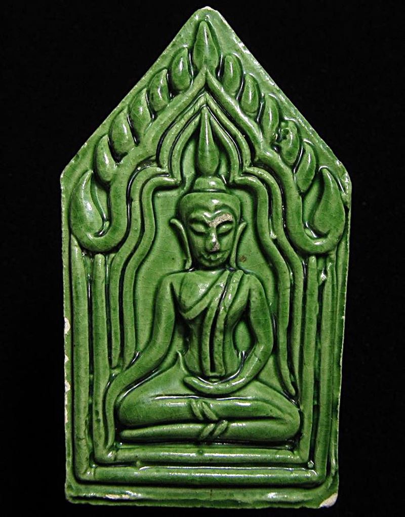 ขุนแผนแขนอ่อน รุ่น 1 หลวงปู่ชื้น วัดญาณเสน จ อยุธยา (G31) - 1