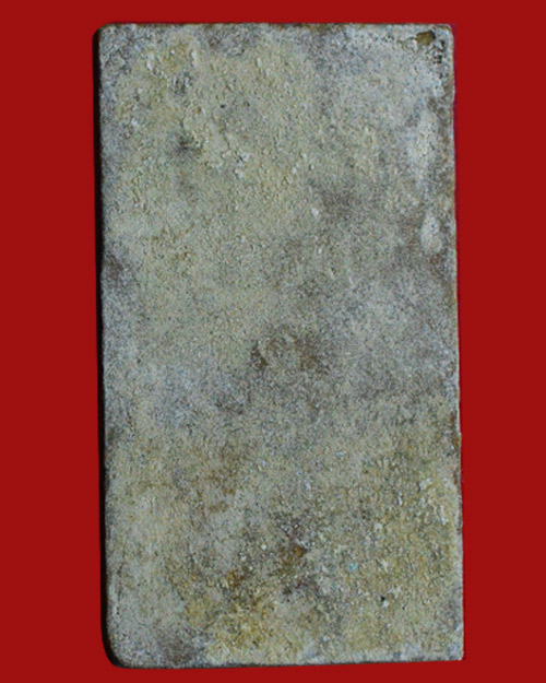 หลวงพ่อทวด วัดทรายขาว เนื้อผงน้ำมันสี่เหลี่ยม พิมพ์ยมกปาฎิหารย์ ปี2514 - 2