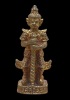 รูปหล่อลอยองค์ ท้าวเวสสุวรรณ 2 หน้า ปีพ.ศ. 2545 หลวงพ่ออิฏฐ์ ภทฺทจาโร - หน้ายักษ์-หน้าเทพ (รับทรัพย์