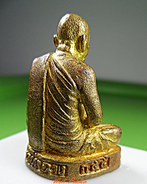 รูปหล่อพระครูวินัยธรทองแดง วัดท่าฉางราษฎร์บำรุง ลพบุรี - 3