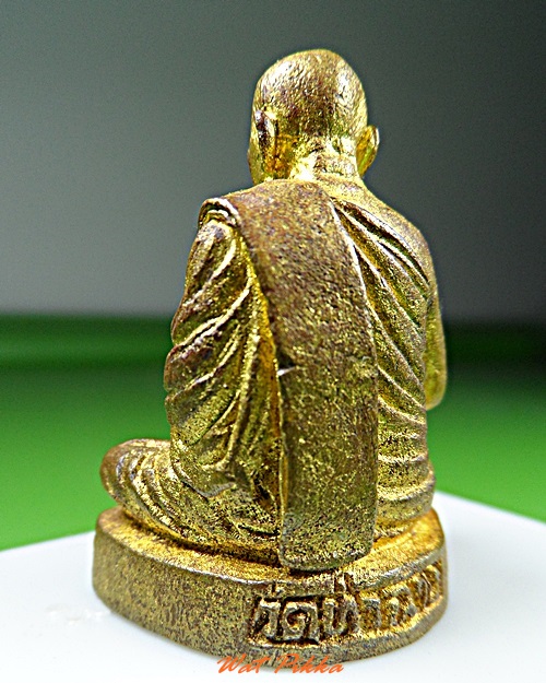 รูปหล่อพระครูวินัยธรทองแดง วัดท่าฉางราษฎร์บำรุง ลพบุรี - 4