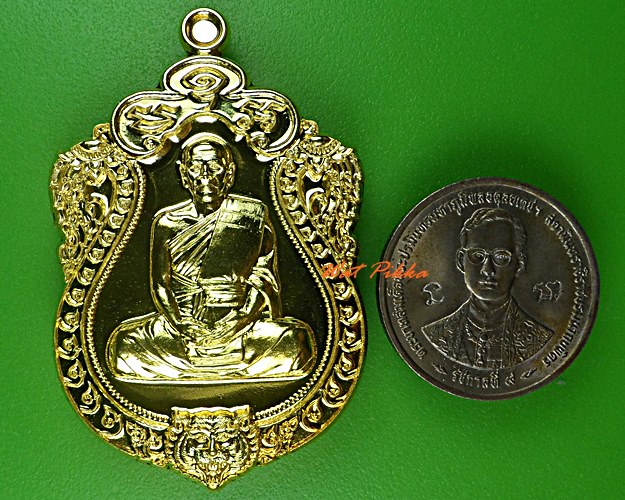 เหรียญเสมาหัวเสือหลวงพ่อใย วัดปากป่า ระยอง - 3