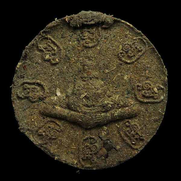 จตุคามรามเทพ พิมพ์เม็ดกระดุมปี 2545 เนื้อไม้ รุ่นเจดีย์ราย จ.นครศรีธรรมราช - 2