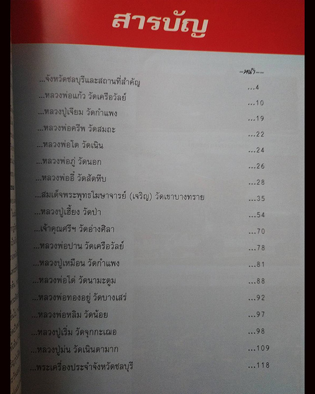 หนังสือพระเครื่องยอดนิยมประจำจังหวัดชลบุรี - 2
