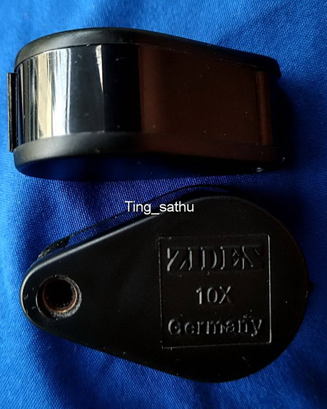 1.กล่องส่องพระ ZIDES 10X GERMANY เลนส์ APL (อะแพลนาติค-อโครมาติค) ของใหม่ เก่าเก็บ คุณภาพแบบ ZEISS G - 3