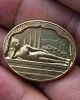 12.สวยใส !! เหรียญพระนอน วัดโพธิ์ หลัง ภปร. พิธีใหญ่ ปี 2530 เหรียญไม่ผ่านการใช้