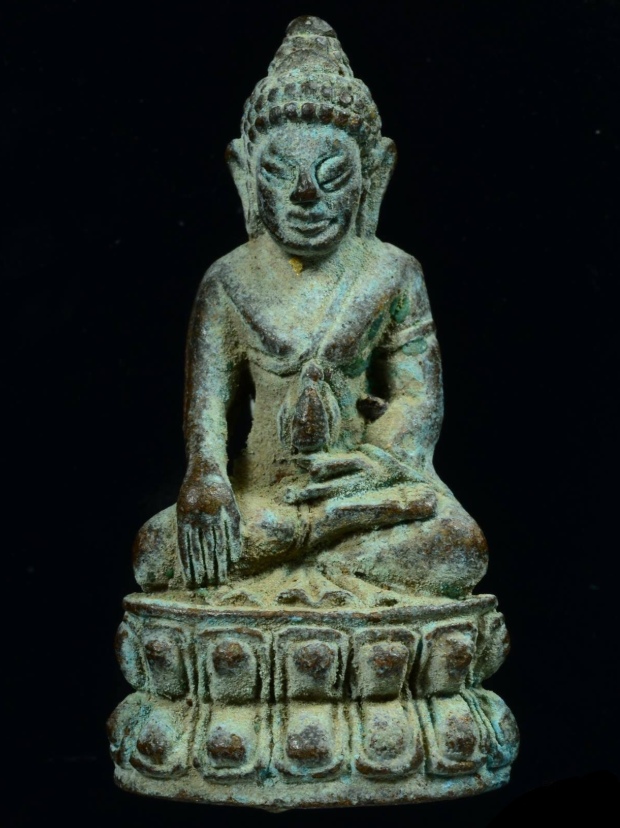 พระกริ่งอุดปรอทแช่น้ำมนต์ # 7 หลวงปู่หมุน วัดบ้านจาน ศรีสะเกษ - 1
