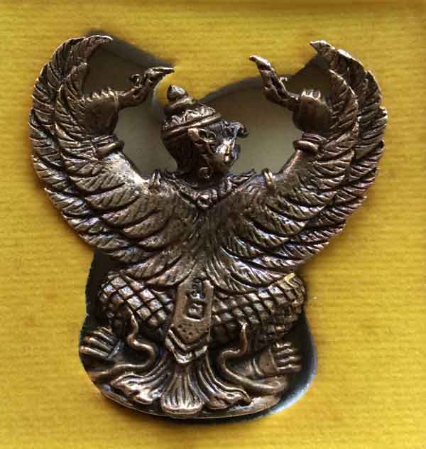 พญาครุฑเพชรกลับ รุ่น 2 หลวงพ่อผาด วัดไร่ จ.อ่างทอง - 2