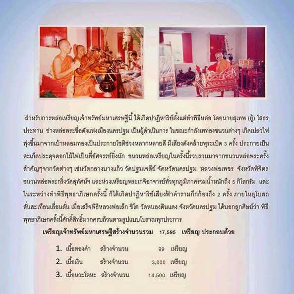 เหรียญเจ้าทรัพย์มหาเศรษฐี เนื้อเงิน หลวงพ่อคำ วัดหนองแก จ.ประจวบคีรีขันธ์ - 4