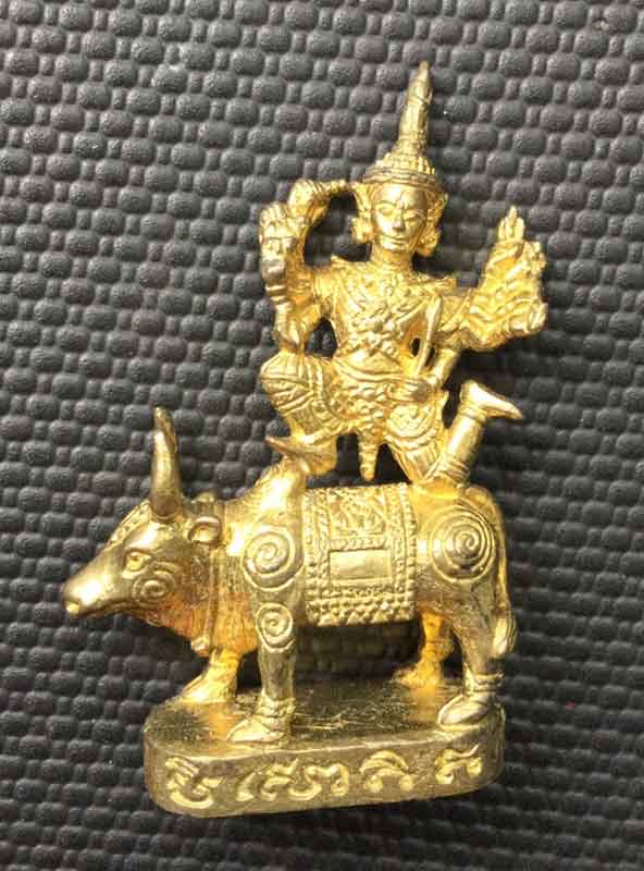 พระนารายณ์ทรงโค วัดหน้าพระเมรุ อยุธยา - 3