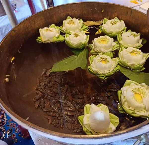ท้าวเวสสุวรรณ เนื้อนวะโลหะแช่น้ำมนต์ (นำฤกษ์)   วัดนางพญา พิษณุโลก - 4