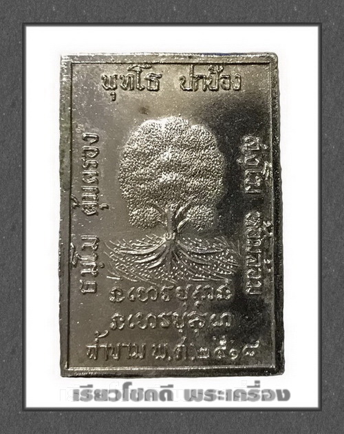 พระอาจารย์ฝั้น อาจาโร รุ่น 79 ปี 2518 เนื้อเงิน - 2