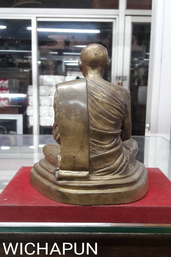 1 ใน 700 องค์ พระบูชา หลวงพ่อโอด วัดจันเสน รุ่นสร้างโรงครัว ปี 29 หน้าตัก 5 นิ้ว สร้าง 700 องค์ - 2