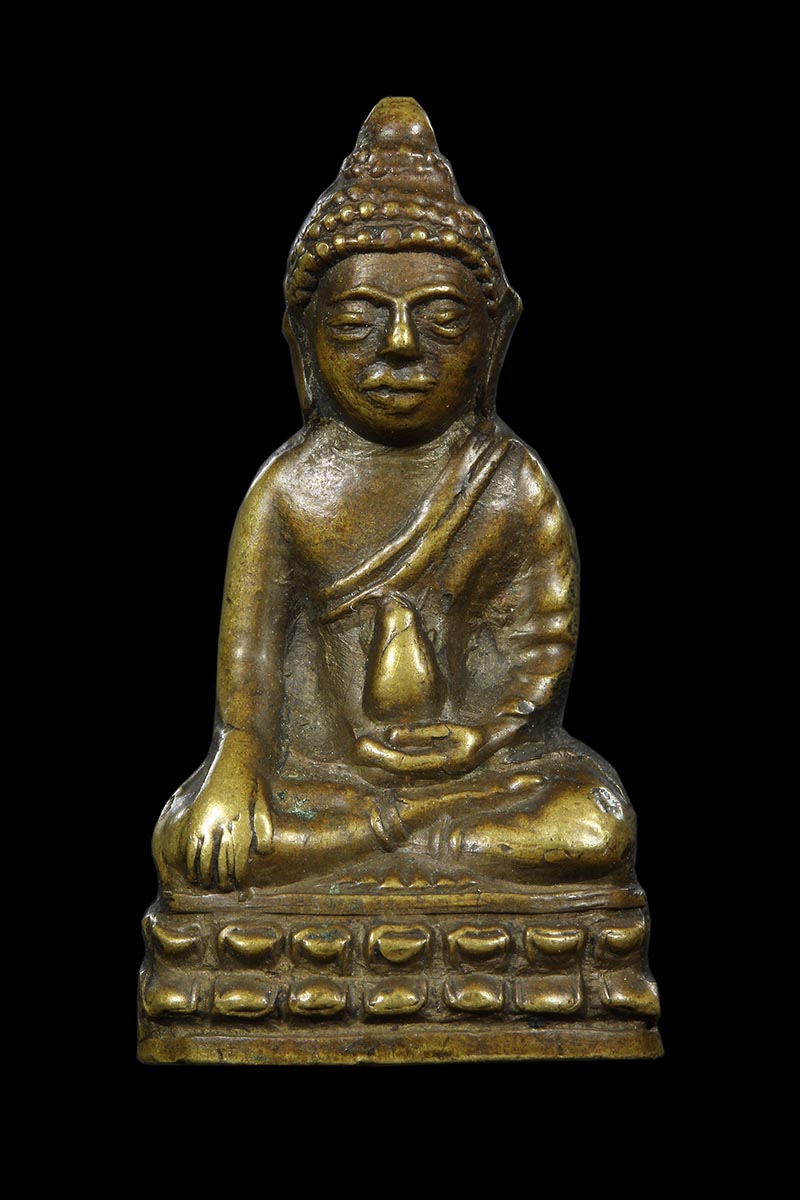 พระกริ่ง วัดแหลมฟ้าผ่า จ.สมุทรปราการ รุ่น2 ปี2494 ตอกโค๊ต เลข๑ - 1