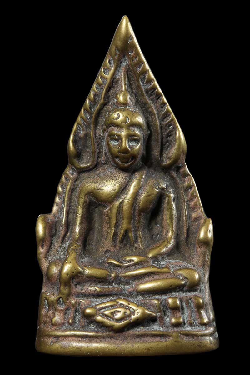 พระพุทธชินราชหลวงปู่เผือก วัดกิ่งแก้ว ออกวัดบางด้วน ปี2493 (2) - 1