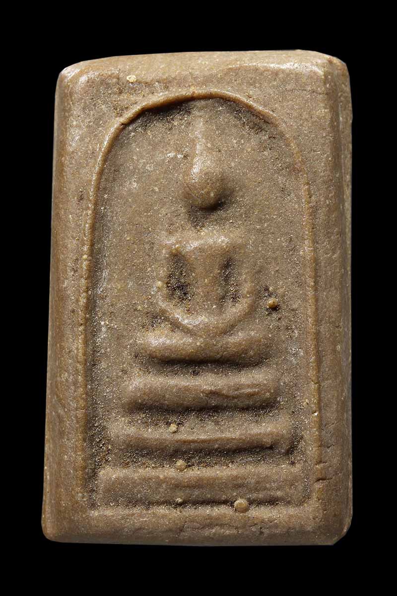 พระสมเด็จหลวงปู่ธูป วัดแคนางเลิ้ง กทม. เนื้อผงน้ำมัน - 1