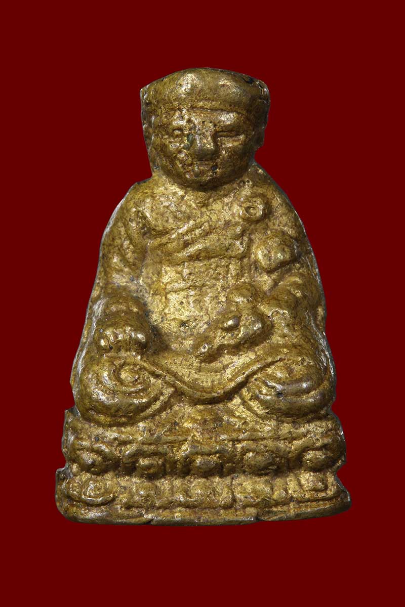 รูปหล่อไตฮงกง รุ่น2 ปี 2513 หัวกลึงนิยม หลวงปู่โต๊ะ วัดประดู่ฉิมพลี เป็นเจ้าพิธีปลุกเสก - 1