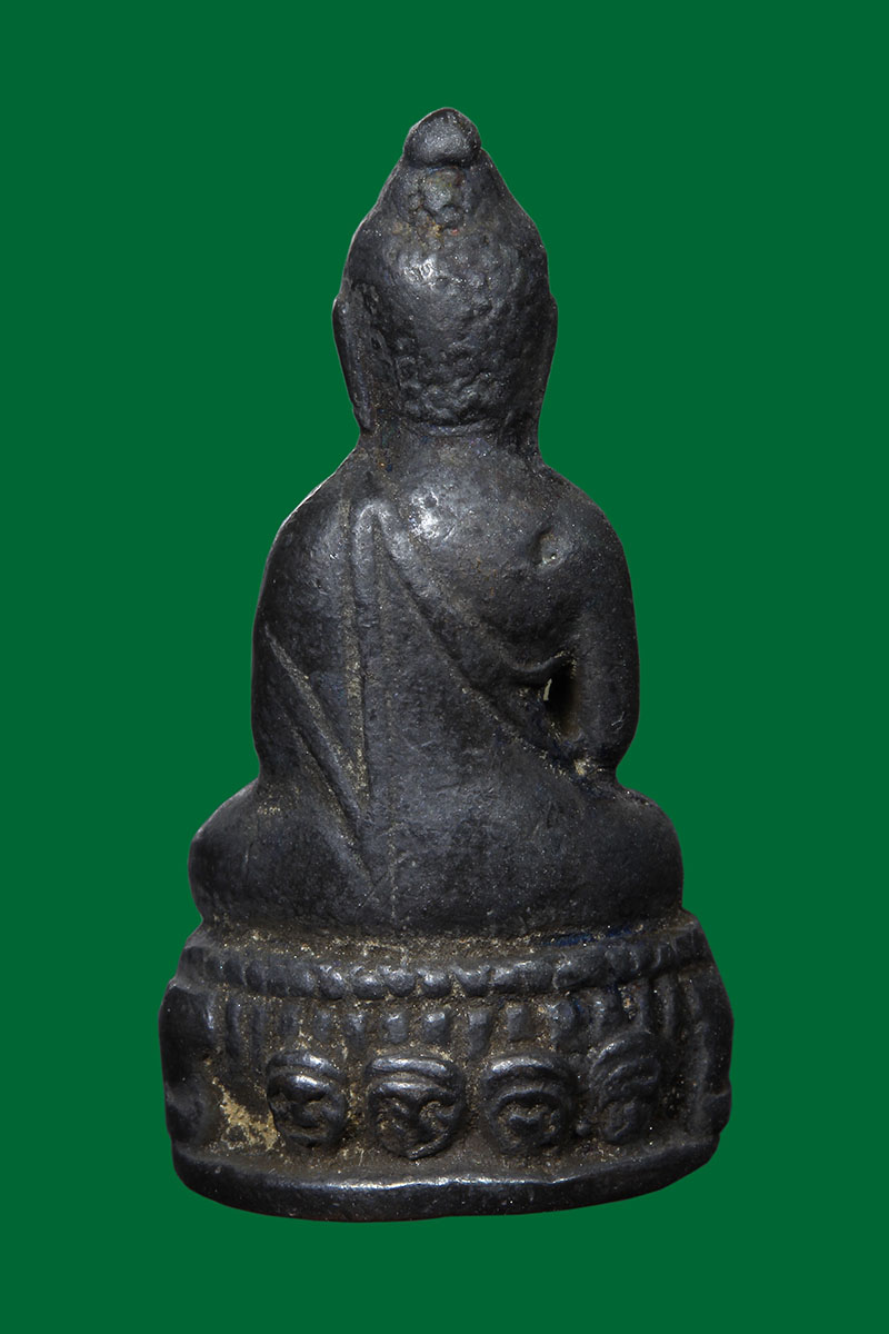 พระกริ่งน้ำเต้าทองคำ วัดชัยมงคล ปี2498 (องค์ที่2) เลข143 - 2