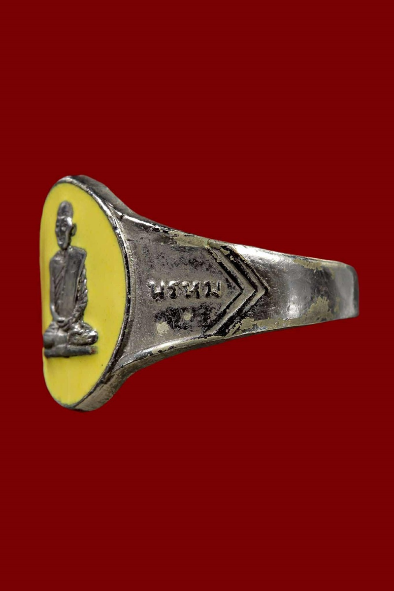 แหวนลงยา หลวงพ่อพรหม วัดช่องแค รุ่น3 - 3