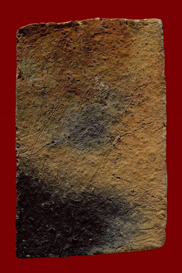 พระสมเด็จเก้าชั้นอกวี หลวงปู่เผือก วัดกิ่งแก้ว ปี2496 เนื้อดิน - 2