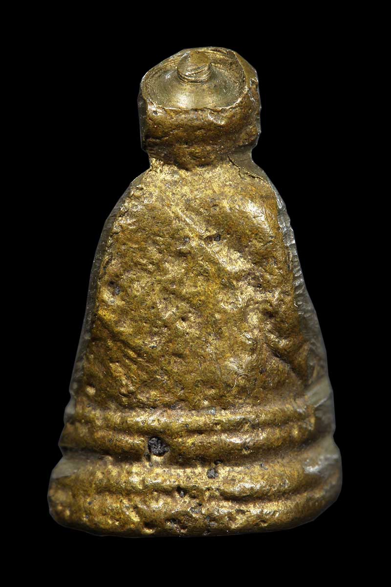 รูปหล่อไตฮงกง รุ่น2 ปี 2513 หัวกลึงนิยม หลวงปู่โต๊ะ วัดประดู่ฉิมพลี เป็นเจ้าพิธีปลุกเสก - 2