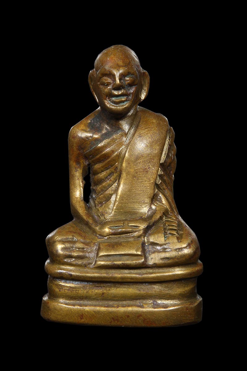 รูปหล่อท่านเจ้าคุณนร วัดเทพศิรินทร์ (พระอรหันต์กลางกรุง) พระอาจารย์เชื้อ วัดสะพานสูง กทม - 1