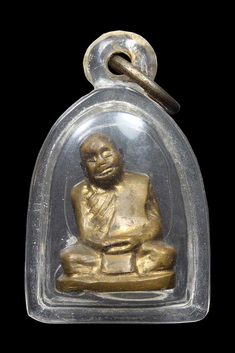 รูปหล่อหลวงปู่แหวน สุจิณโณ พระอาจารย์เชื้อ วัดสะพานสูง กทม. - 1