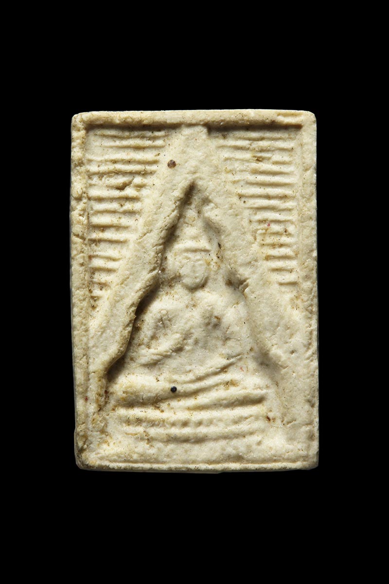 พระผงพิมพ์วัดปากน้ำ หลวงพ่อพรหม วัดขนอนเหนือ หลัง พ รัศมี ปี 2526  - 1