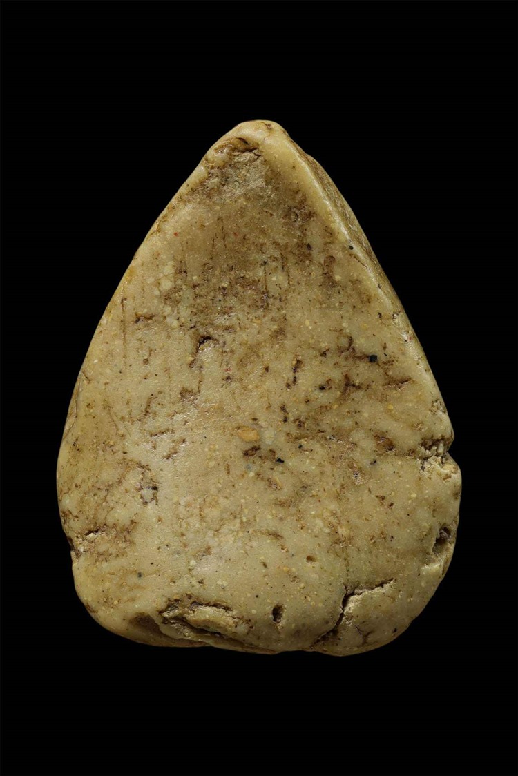 พระกลีบบัวพระครูใบฎีกาเกลี้ยง วัดสุทัศน์ เนื้อผงน้ำมัน - 2