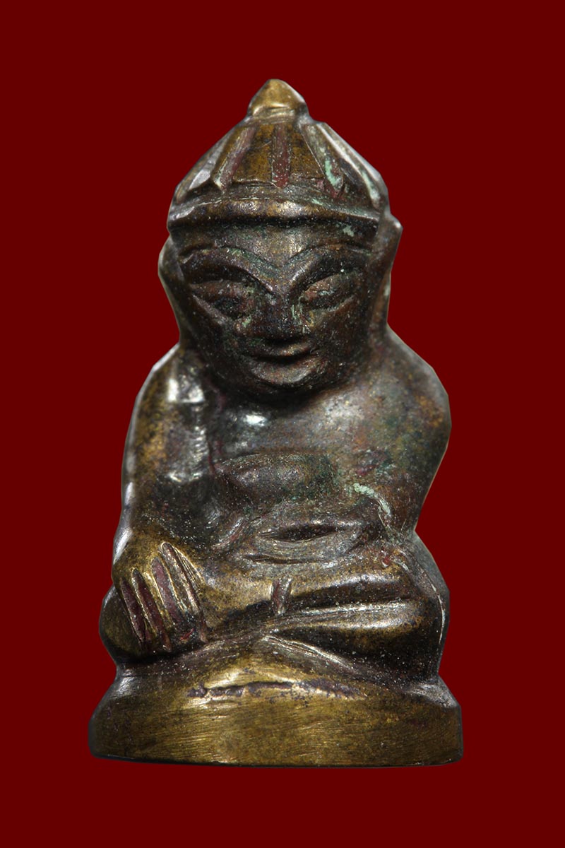 พระอุปคุต ท่านพระอาจารย์เชื้อ วัดสะพานสูง บางซื่อ กทม. - 1