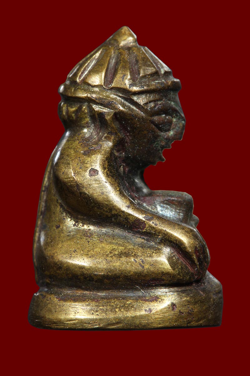 พระอุปคุต ท่านพระอาจารย์เชื้อ วัดสะพานสูง บางซื่อ กทม. - 3