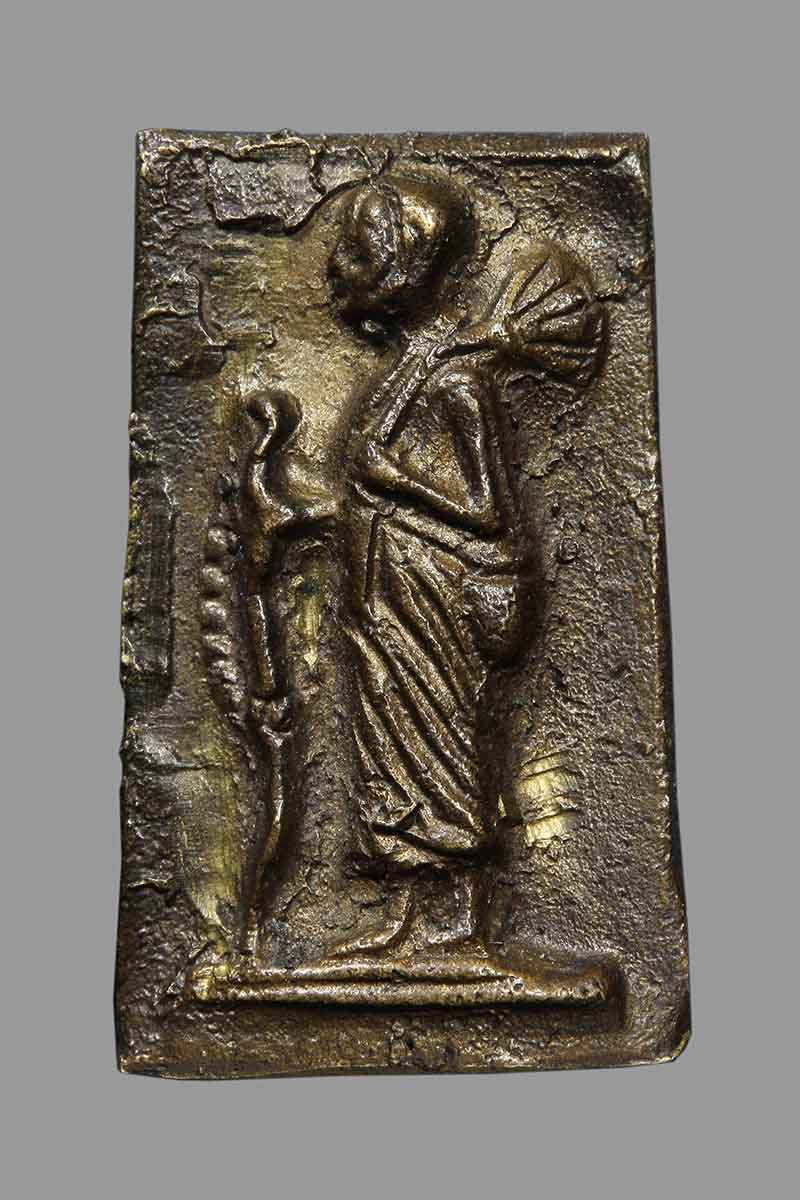 พระสิวลี พระอาจารย์เชื้อ วัดสะพานสูง บางซื่อ กทม. - 1