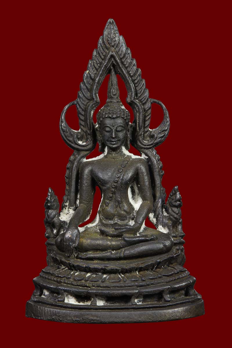 พระพุทธชินราช มูลนิธิพระราชรัตนมุนี(แช่ม ปธ.7) พิษณุโลก ปี2516 เนื้อนวะโลหะ - 1