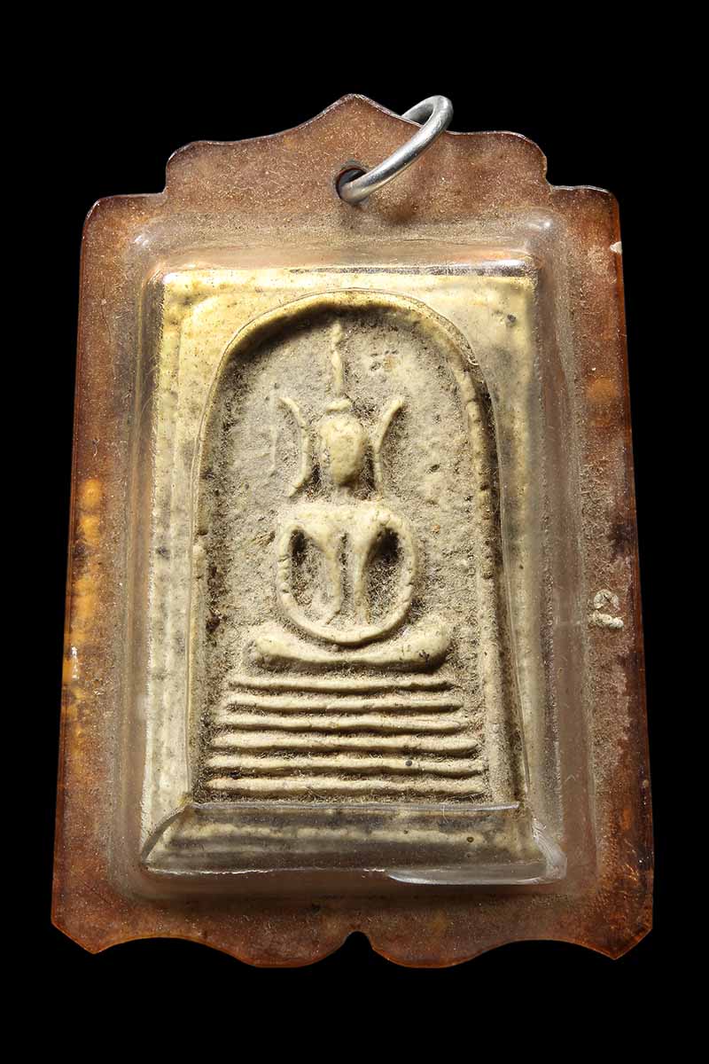 พระสมเด็จ พิมพ์ 7 ชั้นหูบายศรี ข้างยันต์ ท่านพระครูสุพจน์ วัดสุทัศน์ ปี 2484 - 1