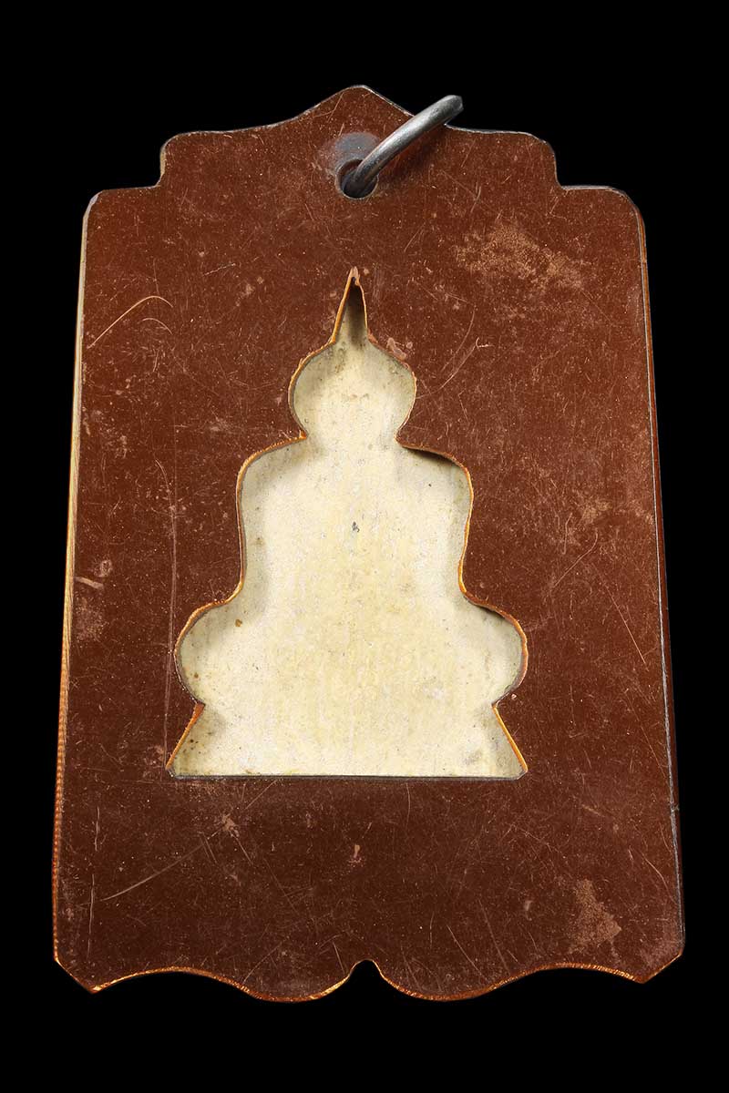 พระสมเด็จ พิมพ์ 7 ชั้นหูบายศรี ข้างยันต์ ท่านพระครูสุพจน์ วัดสุทัศน์ ปี 2484 - 2