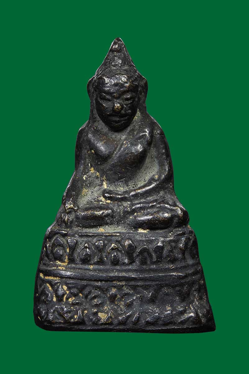 พระพุทธหล่อโบราณ เก่า กริ่งดัง ไม่ทราบที่ (2) - 1