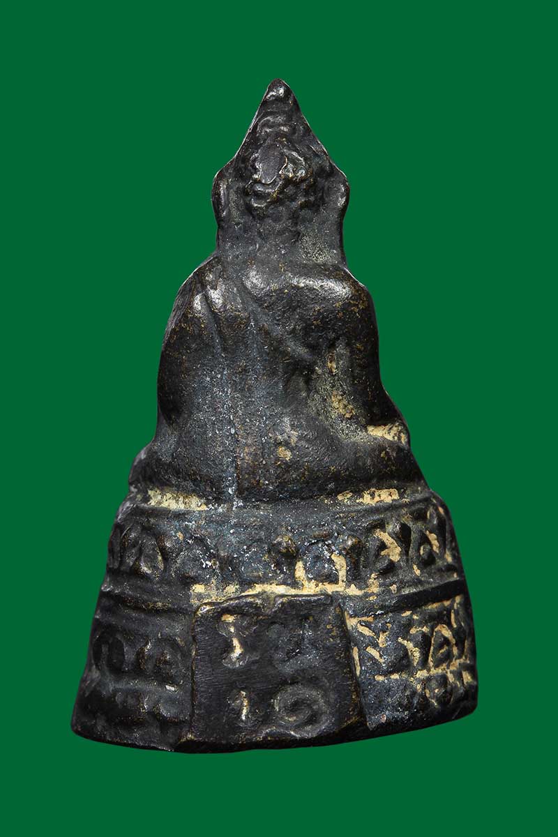 พระพุทธหล่อโบราณ เก่า กริ่งดัง ไม่ทราบที่ (2) - 2