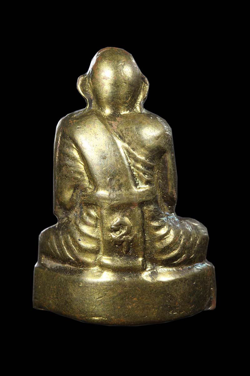 รูปเหมือนปั๊ม หลวงพ่ออี๋ วัดสัตหีบ ปี 2515 หลังอุ - 2