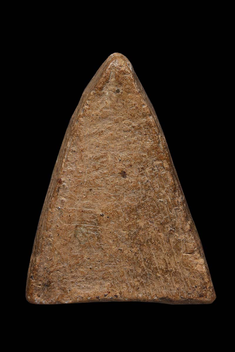 พระโป้จิ๋วหลวงปู่เผือก วัดกิ่งแก้ว ปี2496 เนื้อดิน - 2