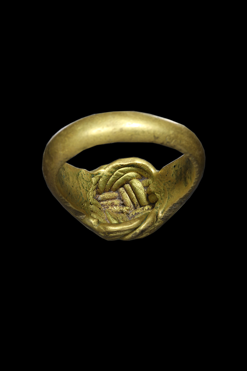 แหวนพิรอดทองผสม หลวงปู่สาย วัดท้องคุ้ง อ่างทอง - 2