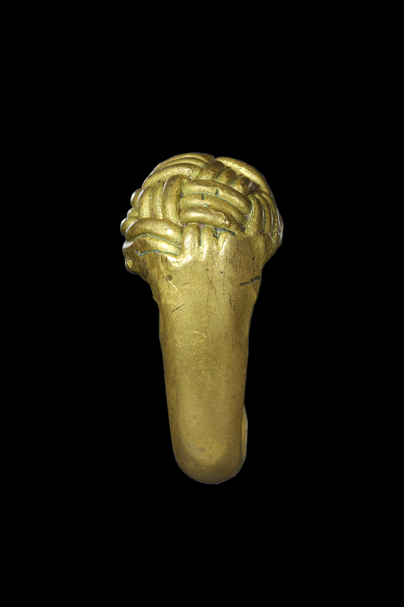 แหวนพิรอดทองผสม หลวงปู่สาย วัดท้องคุ้ง อ่างทอง - 3