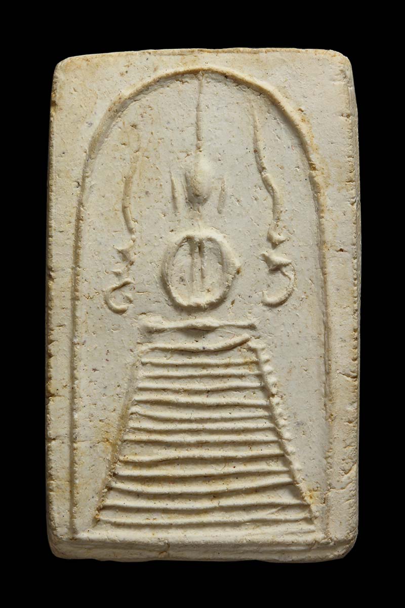 พระสมเด็จหลวงปู่เลี่ยม วัดศรีเรืองบุญ พิมพ์นิยมแซยิด ปี2470 (2) - 1