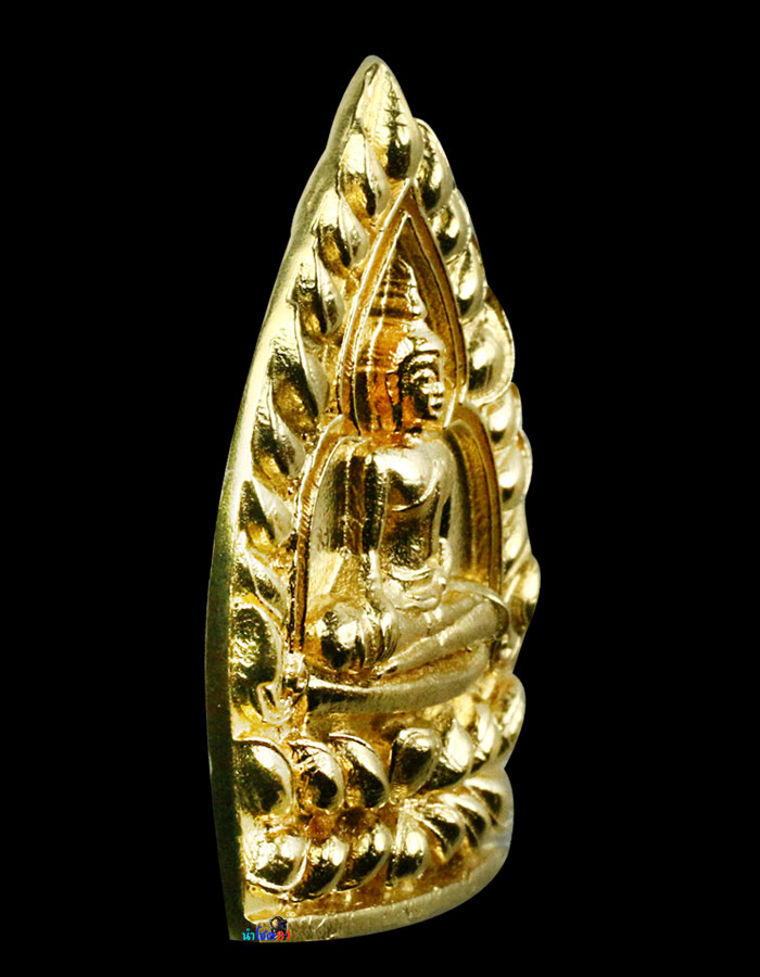 เหรียญเนื้อทองคำ หล่อเจ้าสัว หลวงพ่อโต ซำปอกง สุดหายากสวยแชมป์💯 - 3