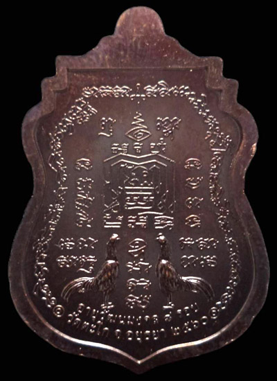 เหรียญหลวงพ่อรวย รุ่นอายุวัฒนมงคล 96 ปี2560 เนื้อทองแดง วัดตะโก จ.อยุธยา พร้อมกล่องเดิม  - 2