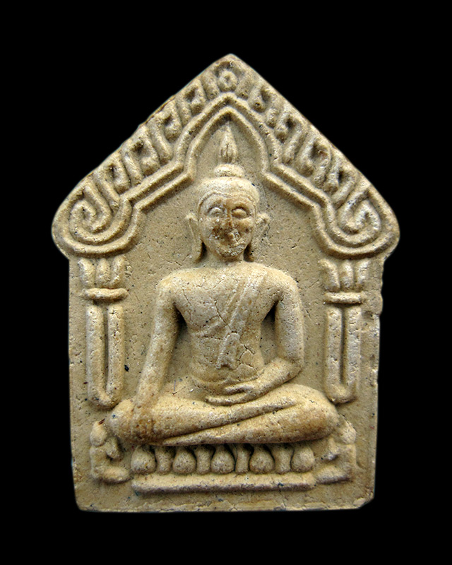 ขุนแผนพรายกุมาร รุ่น 2 พศ.2538 หลวงพ่อสาคร วัดหนองกรับ ตะกรุดเงินตั้ง ติดเส้นเกษาและจีวร กล่องเดิม - 1