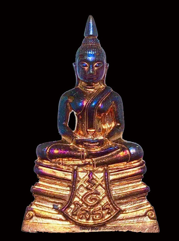 หลวงพ่อโสธร 100 ปี กรมตำรวจ เนื้อนวะ ผิวรุ้ง สวยแชมป์ พร้อมกล่องเดิม - 1