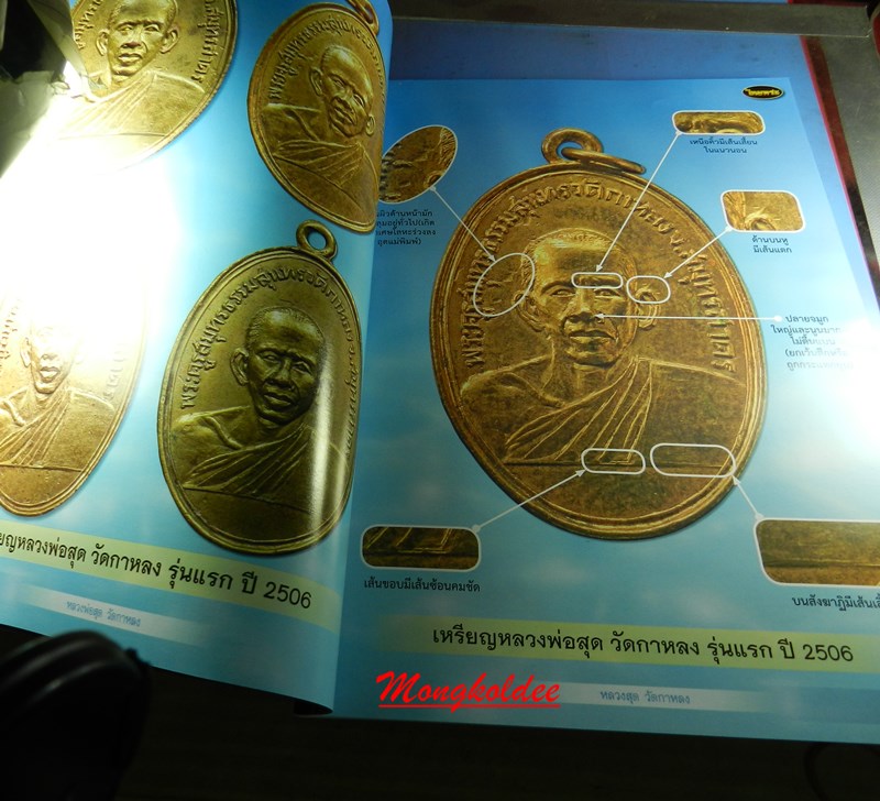 หนังสือรวมวัตถุมงคล รุ่นนิยม ชี้ตำหนิ หลวงพ่อสุด วัดกาหลง จ.สมุทรสาคร เป็นของใหม่ - 2