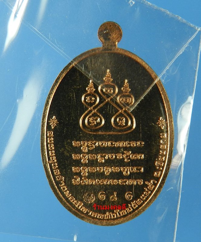 เหรียญครูบาศรีวิชัย รุ่นเสาร์ 5 มหาสิทธิโชค เสกโดยครูบาอินสม สุทธจิตโต วัดศรีดอนมูล No.282 - 2